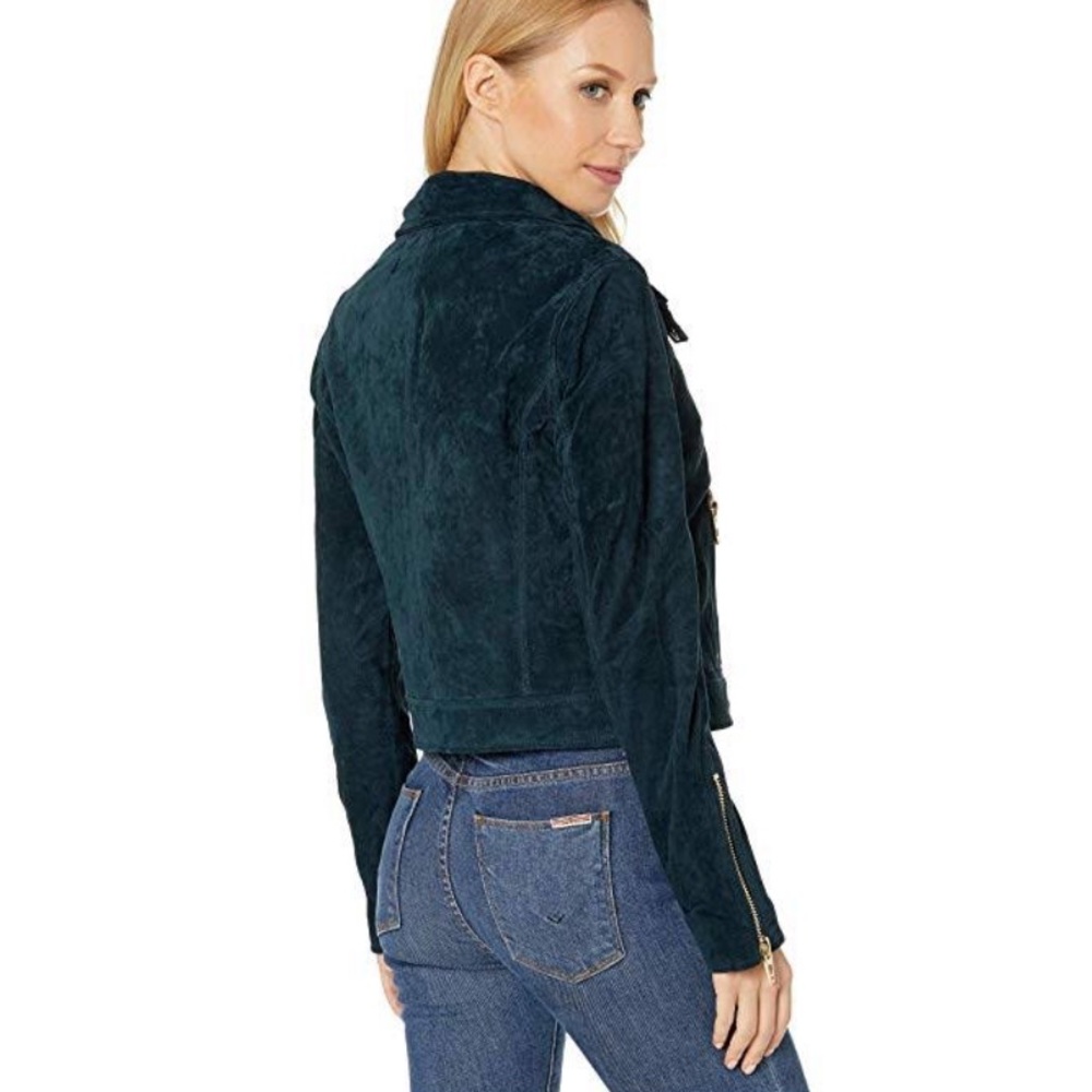 BLANKNYC TEAL suede jacket - Picture 3 of 3